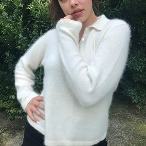 Liz Claiborne women's white sweater